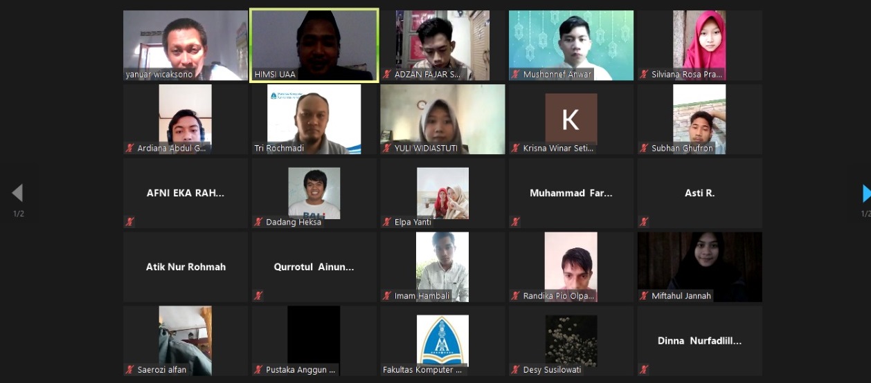 Prodi SI Halal Bi Halal Antara Dosen dan Mahasiswa Menyambut Perkuliahan Setelah Lebaran