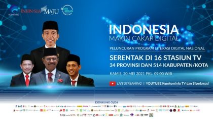 Launching Literasi Digital Oleh Pemerintah Republik Indonesia