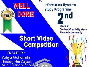 2nd Place in Short Video Competition