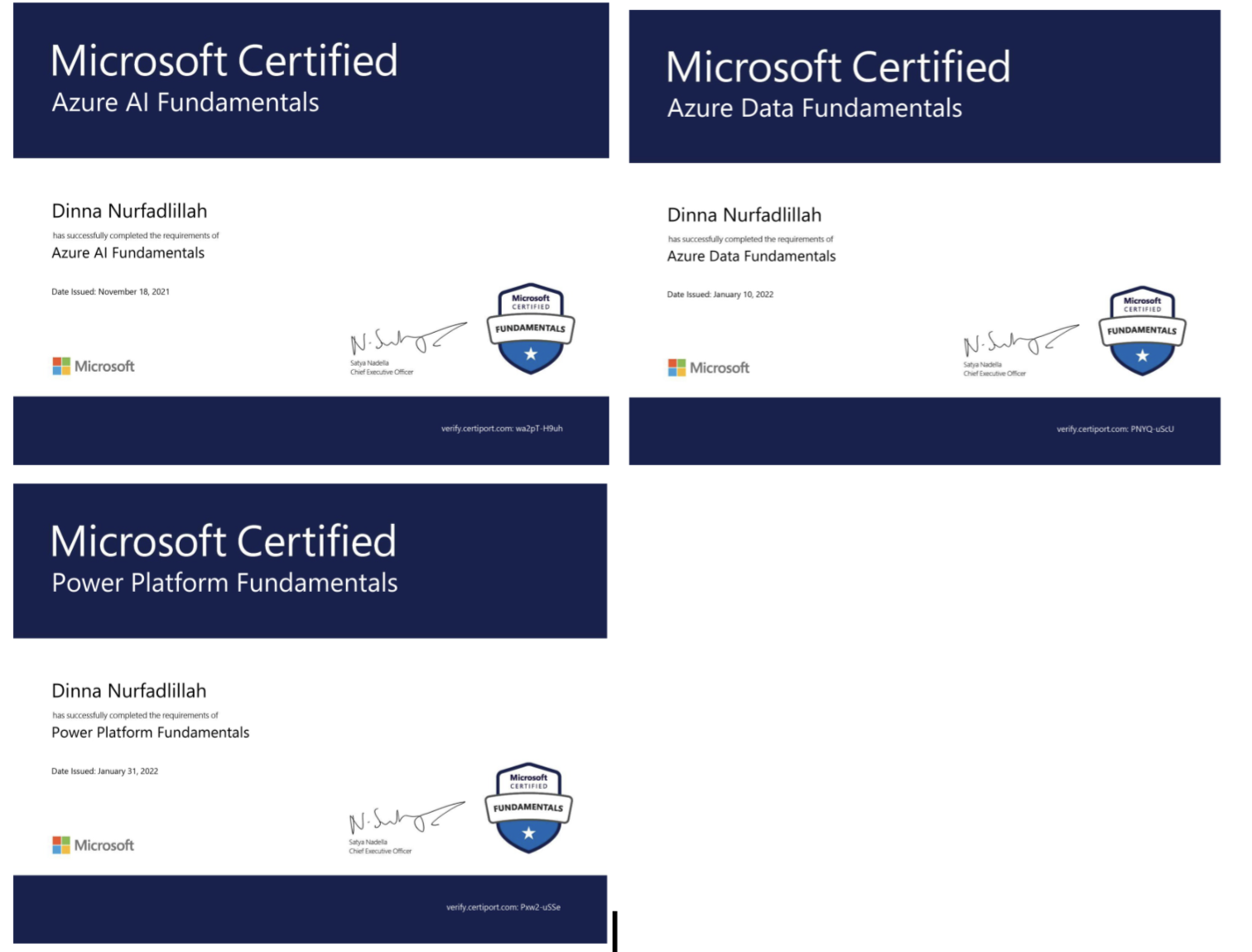 Dinna Nurfadillah Mahasiswa Sistem Informasi UAA Raih Sukses di Program MSIB Microsoft