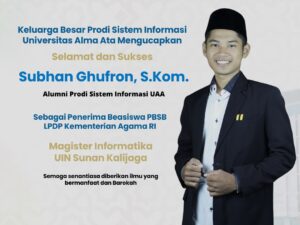Selamat Atas Prestasinya Memperoleh Beasiswa PBSB