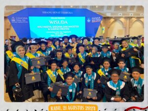 Selamat Wisuda 46 Mahasiswa Sistem Informasi Periode Agustus 2024
