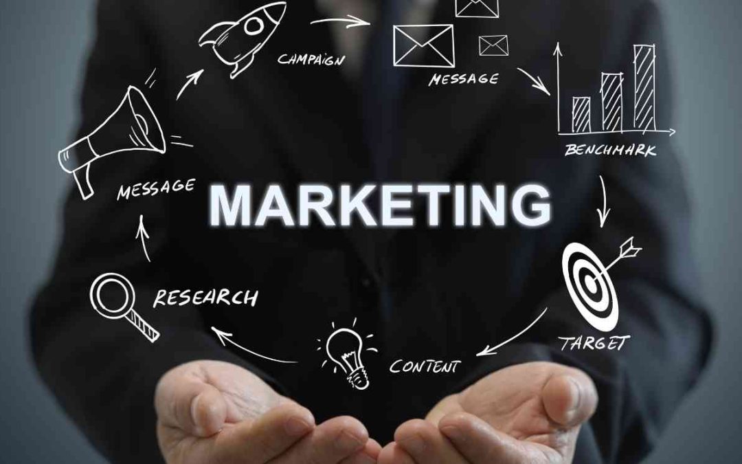 Ilustrasi gambar marketing