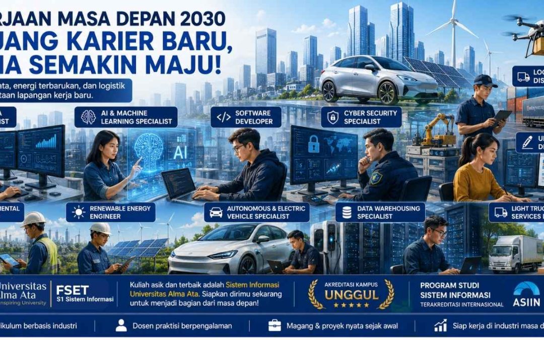 15 Pekerjaan Masa Depan 2030 Paling Dibutuhkan, Prospek Karier Lulusan Sistem Informasi Kian Besar