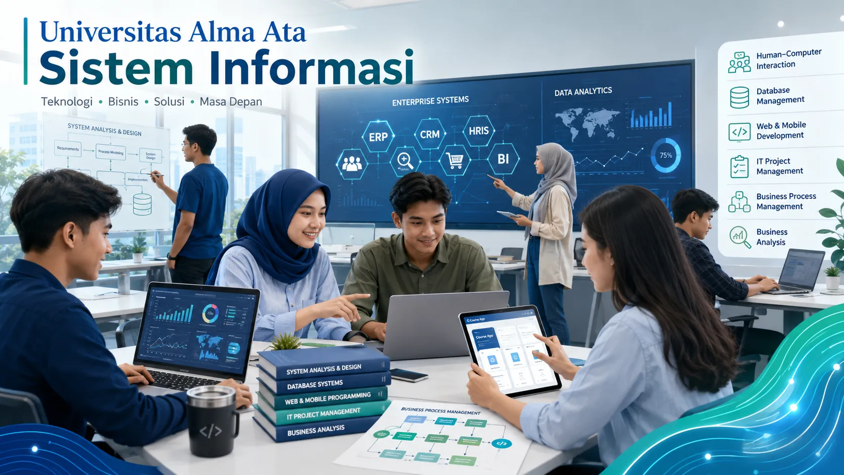 Kuliah Sistem Informasi di Universitas Alma Ata, Mahasiswa Dibekali Keahlian Teknologi dan Bisnis