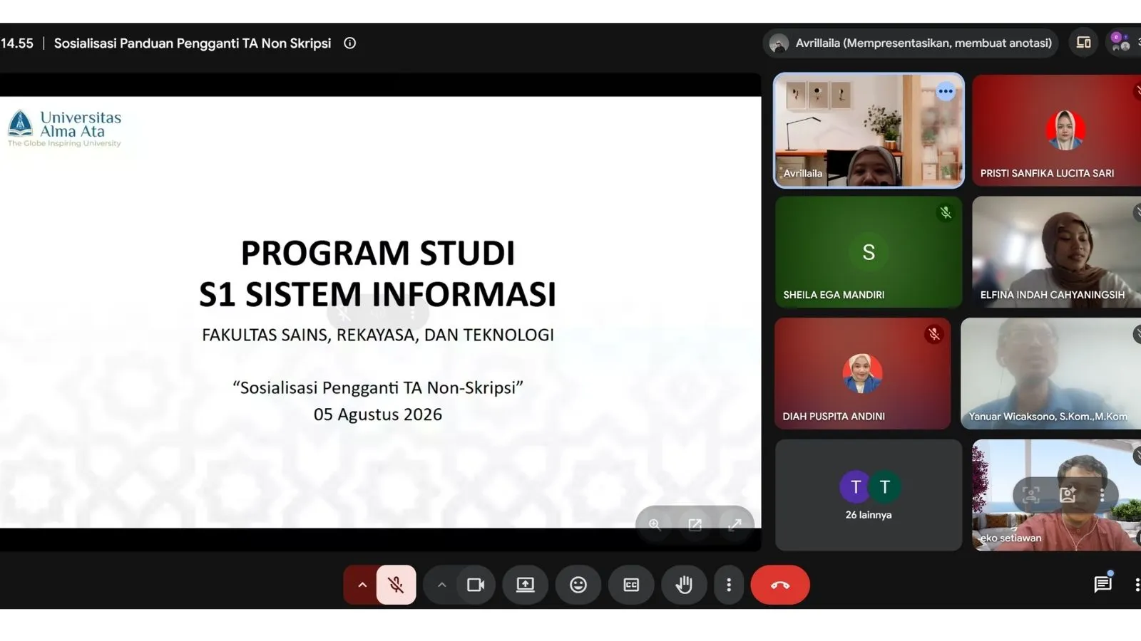 Sosialisasi Penganti Skripsi
