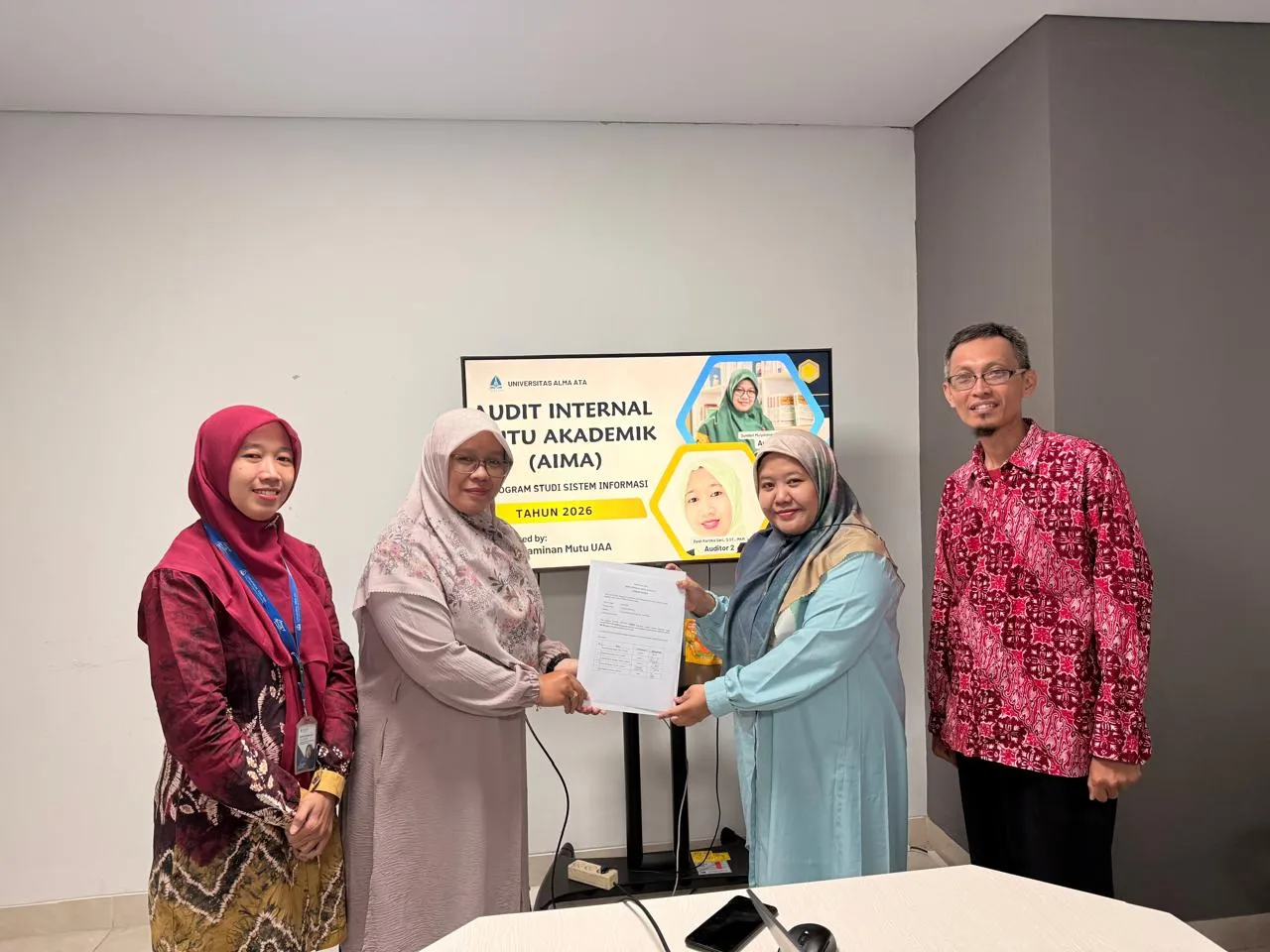 Program Studi Sistem Informasi Universitas Alma Ata Jalani Audit Internal Mutu Akademik 2026