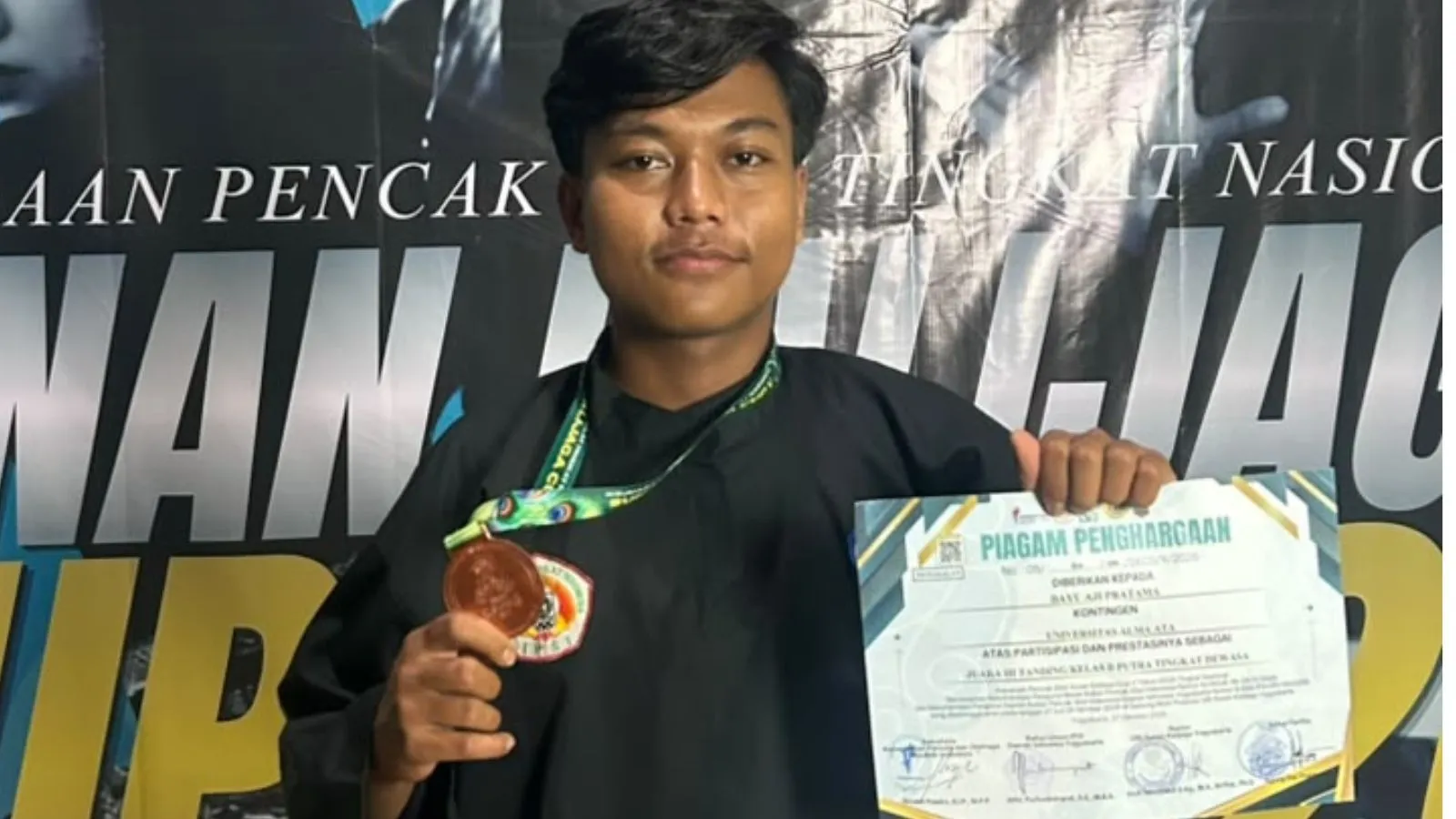 Kuliah Jurusan IT Tak Halangi Prestasi Olahraga, Mahasiswa Alma Ata Buktikan Lewat Pencak Silat